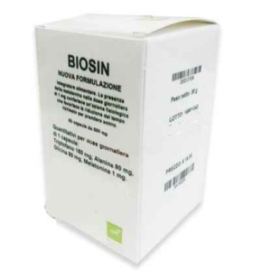 biosin n formula 60 capsule bugiardino cod: 924765326 