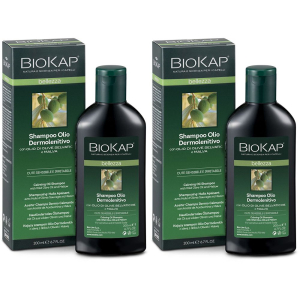 Trova Offerte di biosline biokap® shampoo olio dermolenitivo set da 2 2x200 ml e compra online