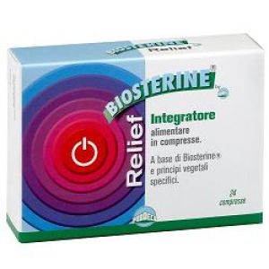 biosterine relief 24 compresse bugiardino cod: 930881141 