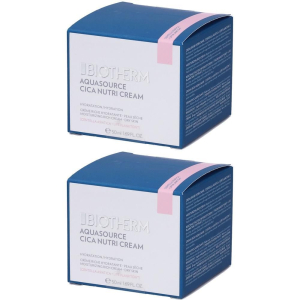 Trova Offerte di biotherm aquasource cica nutri crema 2x50 ml e compra online