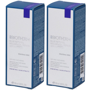 Trova Offerte di biotherm blue retinol notte al retinolo siero 2x30 ml e compra online