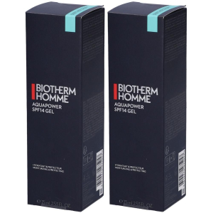 Trova Offerte di biotherm homme aquapower spf14 gel 2x75 ml e compra online