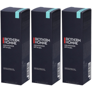 Trova Offerte di biotherm homme aquapower spf14 gel 3x75 ml e compra online