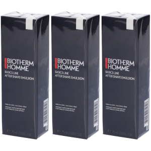 Trova Offerte di biotherm homme basic line emulsione dopo barba 3x75 ml e compra online