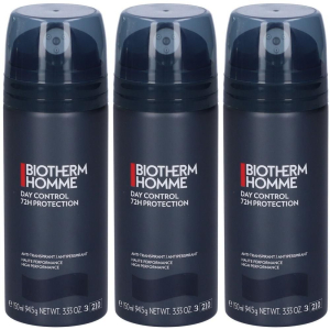 Trova Offerte di biotherm homme day control 72h protection spray 3x150 ml e compra online
