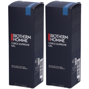 Trova Offerte di Biotherm Homme Force Supreme Gel Anti-Età 2x50 ml e compra online