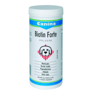 biotin forte integratore polvere pelo cani bugiardino cod: 901688073 