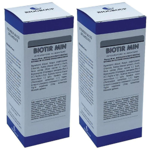 Trova Offerte di biotir min soluzione idroalcolica 50 ml 2x50 ml orale e compra online