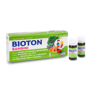 bioton bambini 14 flaconcini - integratore bugiardino cod: 972462675 