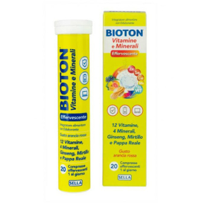 bioton vitamine e mineali20 compresse bugiardino cod: 976207845 