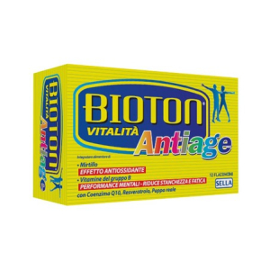 bioton vitalita antiage 12 flaconcini bugiardino cod: 971228061 