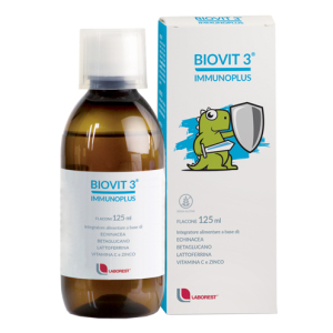 biovit 3 immunoplus 125 ml integratore per bugiardino cod: 939462329 