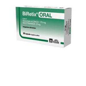 biretix oral 30 capsule - integratore ad bugiardino cod: 931051763 