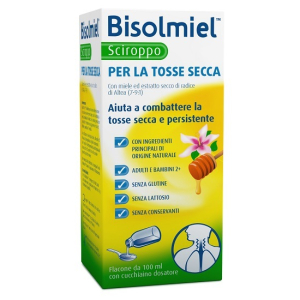 bisolmiel sciroppo per la tosse secca 100 ml bugiardino cod: 971721131 