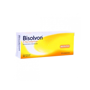 bisolvon 20 compresse 8 mg bugiardino cod: 021004027 