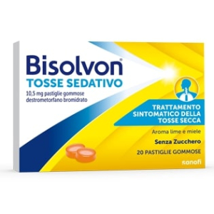 bisolvon tosse sedativo 20 pastiglie 10,5 mg bugiardino cod: 038593024 