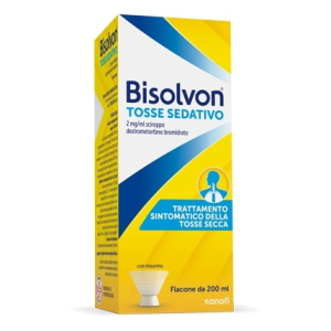 bisolvon tosse sedativo sciroppo 2 mg/ml 200 bugiardino cod: 038593012 