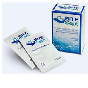 bitesept disinfettante 12buste 6,5ml bugiardino cod: 925201889 