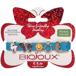 Trova Offerte di bjb019 bracciale silicone blue gold plated e compra online