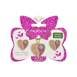 Trova Offerte di bjs002 parure orecchini+collanina best friend gold plated e compra online
