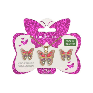 Trova Offerte di bjs010 parure orecchini+collanina flying unicorn gold plated e compra online
