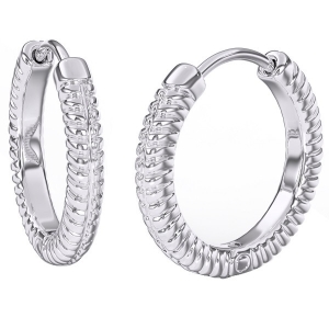 Trova Offerte di Bjt388 orecchino queen anne 22mm stainless steel e compra online