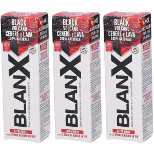 Trova Offerte di blanx black volcano dentifricio 75 ml 3x75 ml e compra online