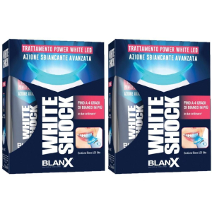 Trova Offerte di blanx white shock trattamento intensivo sbiancante 2x30 ml dentifricio e compra online