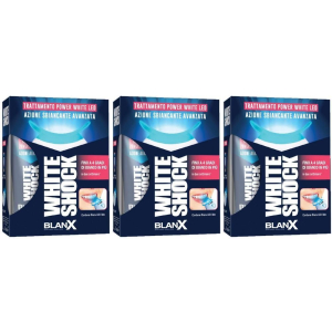 Trova Offerte di blanx white shock trattamento intensivo sbiancante 3x30 ml dentifricio e compra online