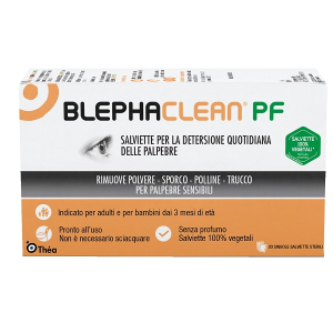 Trova Offerte di blephaclean pf salviette per la detersione quotidiana delle palpebre 20 salviette e compra online