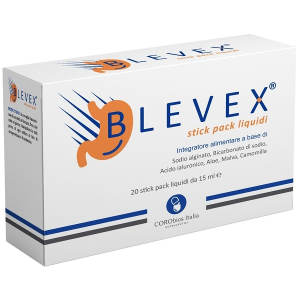 Blevex integratore per l'apparato gastro-intestinale 20 stick pack liquidi x 15ml