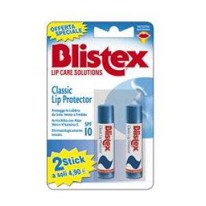 blistex classic lip protettiva 2stk bugiardino cod: 903953913 