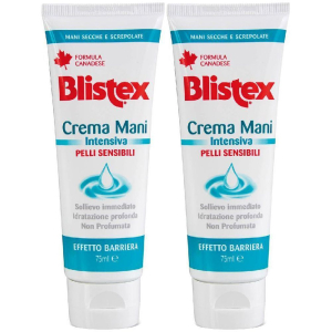 Trova Offerte di blistex crema mani intensiva pelli sensibili 75 ml set da 2 2x75 ml cr e compra online