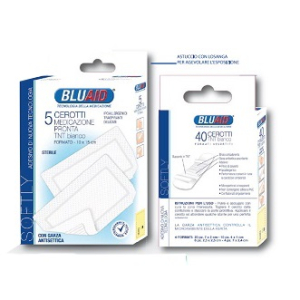 bluaid medicazione tnt 10x20 5 pezzi bugiardino cod: 904932656 