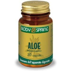 body spring aloe vera 50 capsule bugiardino cod: 901318295 