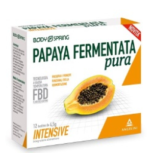 body spring papaya fermentata pura intensive bugiardino cod: 933906695 