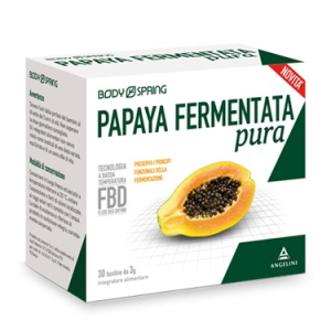 body spring papaya fermentata pura 30bustine bugiardino cod: 933906669 