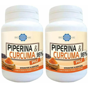 Trova Offerte di bodyline piperina & curcuma piú capsule set da 2 2x30 g e compra online
