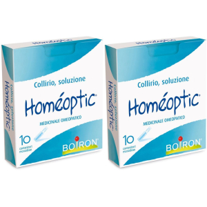 Trova Offerte di boiron® homéoptic collirio contenitori monodose set da 2 2x10x0,4 ml p e compra online
