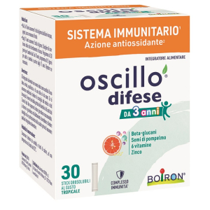 Trova Offerte di boiron oscillo difese 3+ integratore sistema immunitario per bambini e adulti 30 stick orosolubili e compra online