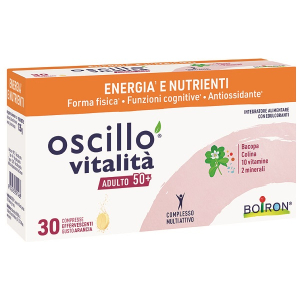 Trova Offerte di boiron oscillo vitalità 50+ integratore antiossidante per adulti energia fisica e mentale 30 compresse effervescenti e compra online