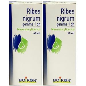 Trova Offerte di boiron® ribes nigrum gemme 1 dh set da 2 2x60 ml estratto e compra online