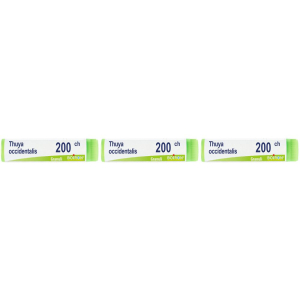 Trova Offerte di boiron® thuya occidentalis 200ch monodose set da 3 3x1 g globuli e compra online