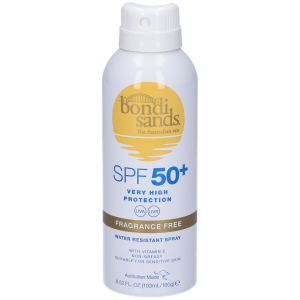 Bondy sands spray solare senza profumo spf50+ 160 ml crema solare