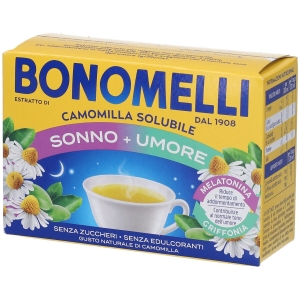 Trova Offerte di Bonomelli Camomilla Solubile Sonno + Umore in Bustine 72 g Tè e compra online