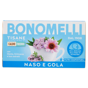 Trova Offerte di bonomelli tisana naso e gola 18 filtri e compra online