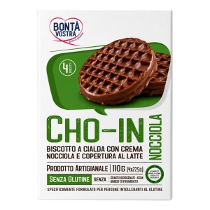 Trova Offerte di Bonta' vostra cho-in nocciola biscotti a cialda 4 pezzi 27,5 g e compra online