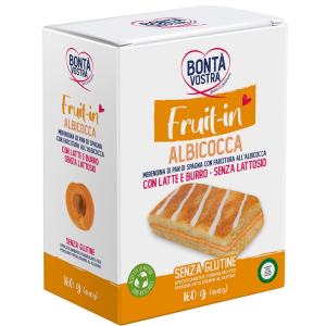 Trova Offerte di bonta' vostra fruit in merendina di pan di spagna con farcitura all'albicocca 4 pezzi x 40 g e compra online