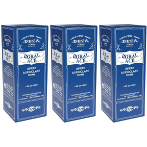 Trova Offerte di boral ace spray auricolare 100 ml 3x100 ml polvere per soluzione orale e compra online