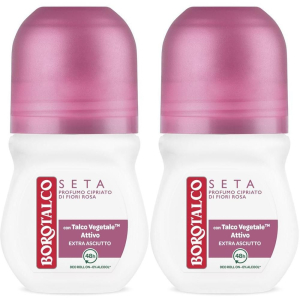 Trova Offerte di borotalco deodorante seta roll on (50ml) 2x50 ml e compra online